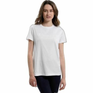 Damen Kurzarm-T-Shirt Champion Crewneck Weiß