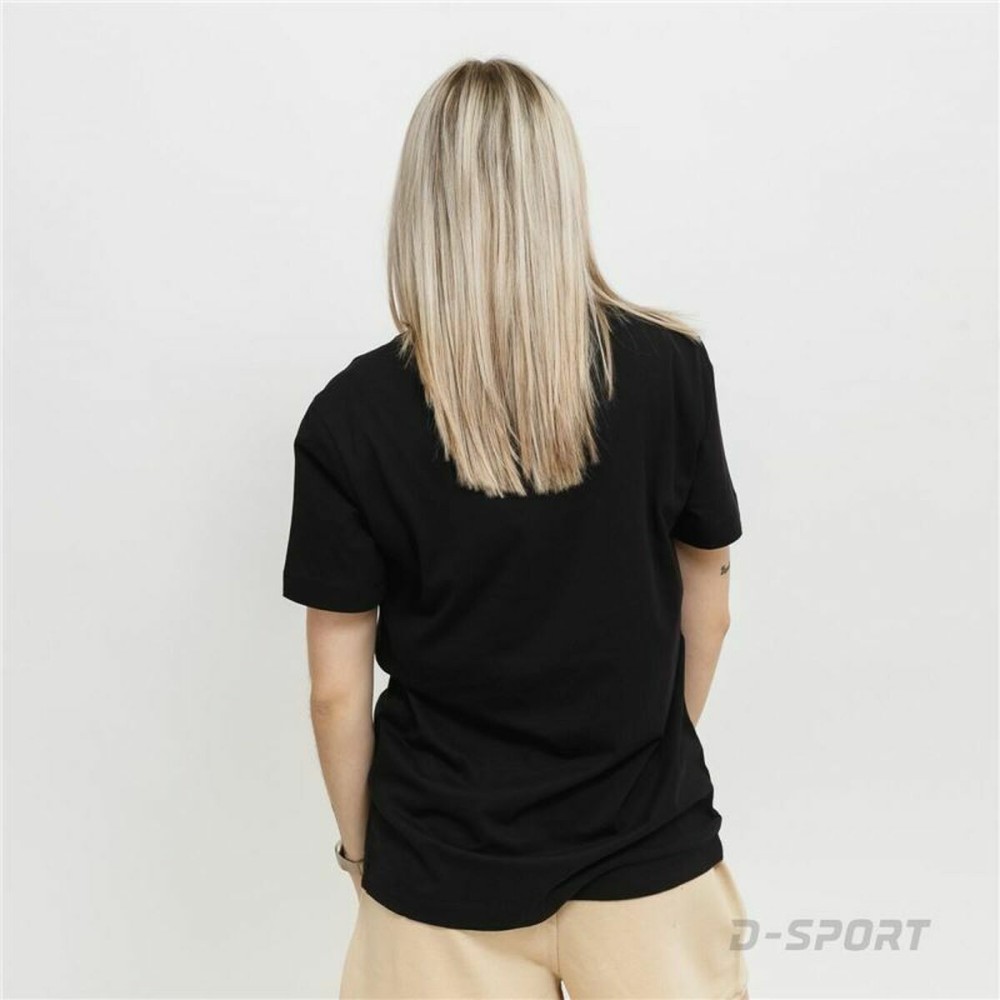 Damen Kurzarm-T-Shirt Champion Crewneck Schwarz