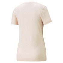 Women’s Short Sleeve T-Shirt Puma Ess+ Animal Salmon