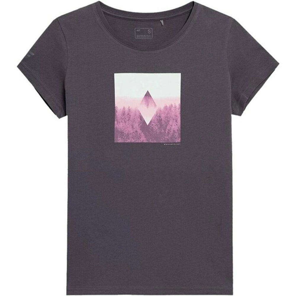 Damen Kurzarm-T-Shirt 4F Regular Organic