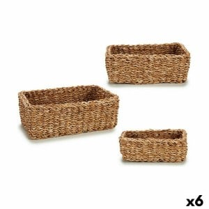 Lot de paniers Marron (6 Unités)