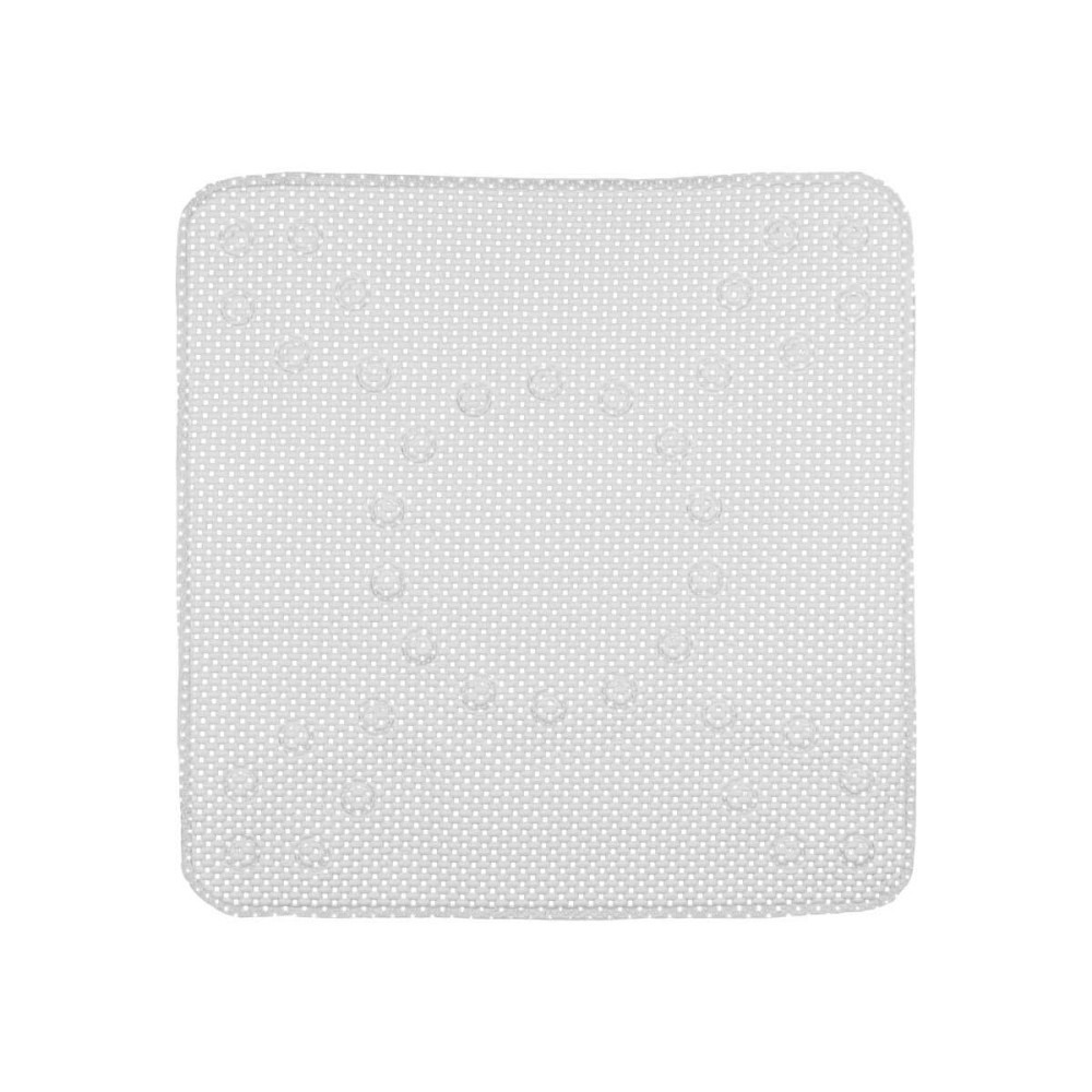 Non-slip Shower Mat Berilo BM814-5353 - 321 Grey PVC 53 x 52,5 x 1 cm (6 Units)