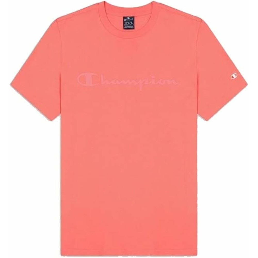 Herren Kurzarm-T-Shirt Champion Crewneck Rosa