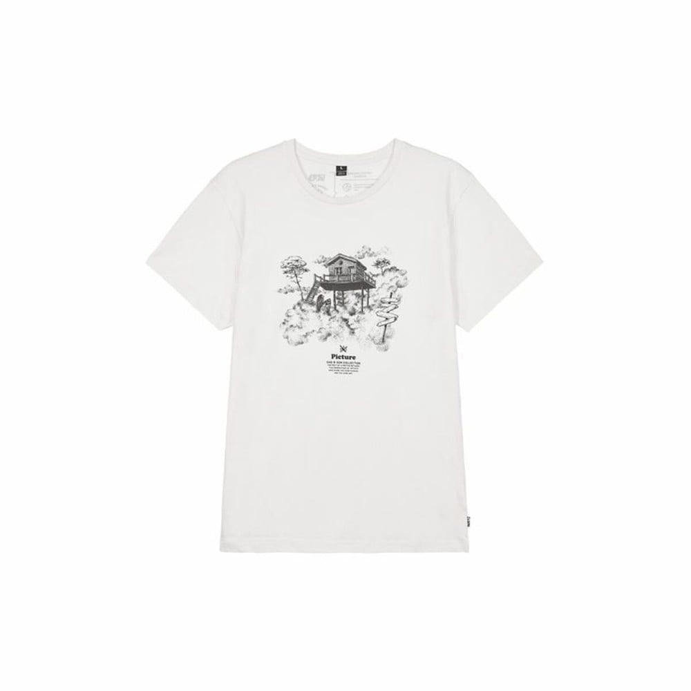 Chemisette Picture DS Surf Cabin Natural Blanc