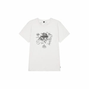 T-Shirt Picture DS Surf Cabin Natural Weiß