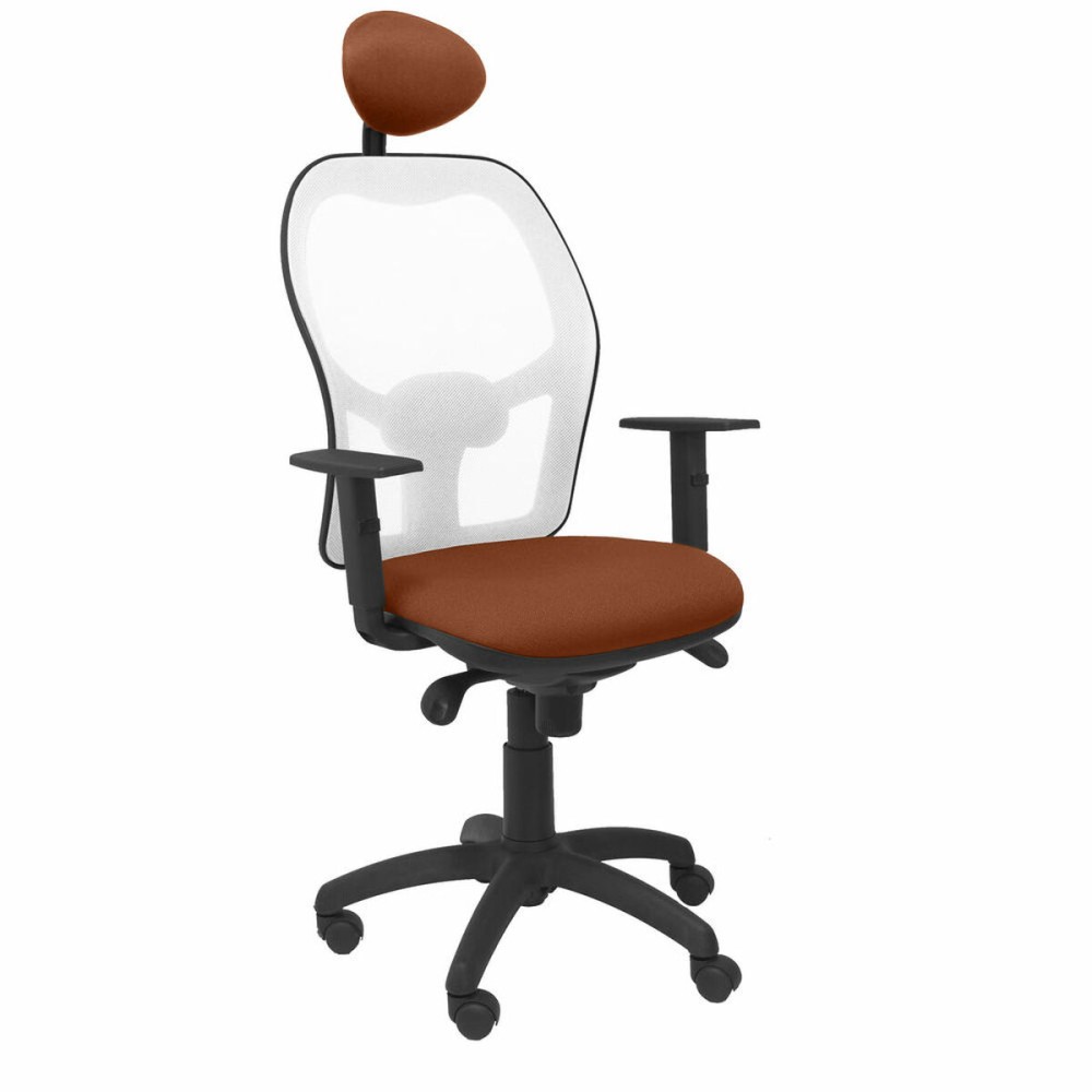 Office Chair with Headrest Jorquera P&C ALI363C Brown