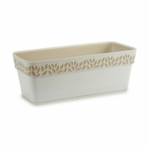 Jardinière Stefanplast Cloe Blanc Plastique 49,5 x 17 x 19 cm (12 Unités)