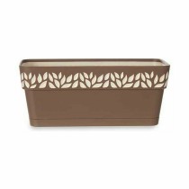 Jardinière Stefanplast Cloe Marron Plastique 13,3 x 12,3 x 29,3 cm (12 Unités)
