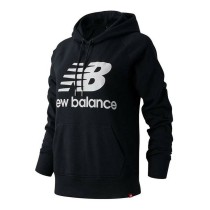 Damen Sweater mit Kapuze New Balance Essentials Schwarz