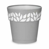 Pot auto-arrosant Stefanplast Cloe Gris Plastique 19 x 19 x 19 cm (12 Unités)