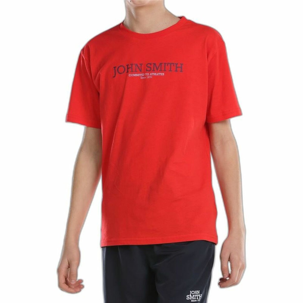 Children’s Short Sleeve T-Shirt John Smith Efebo Red