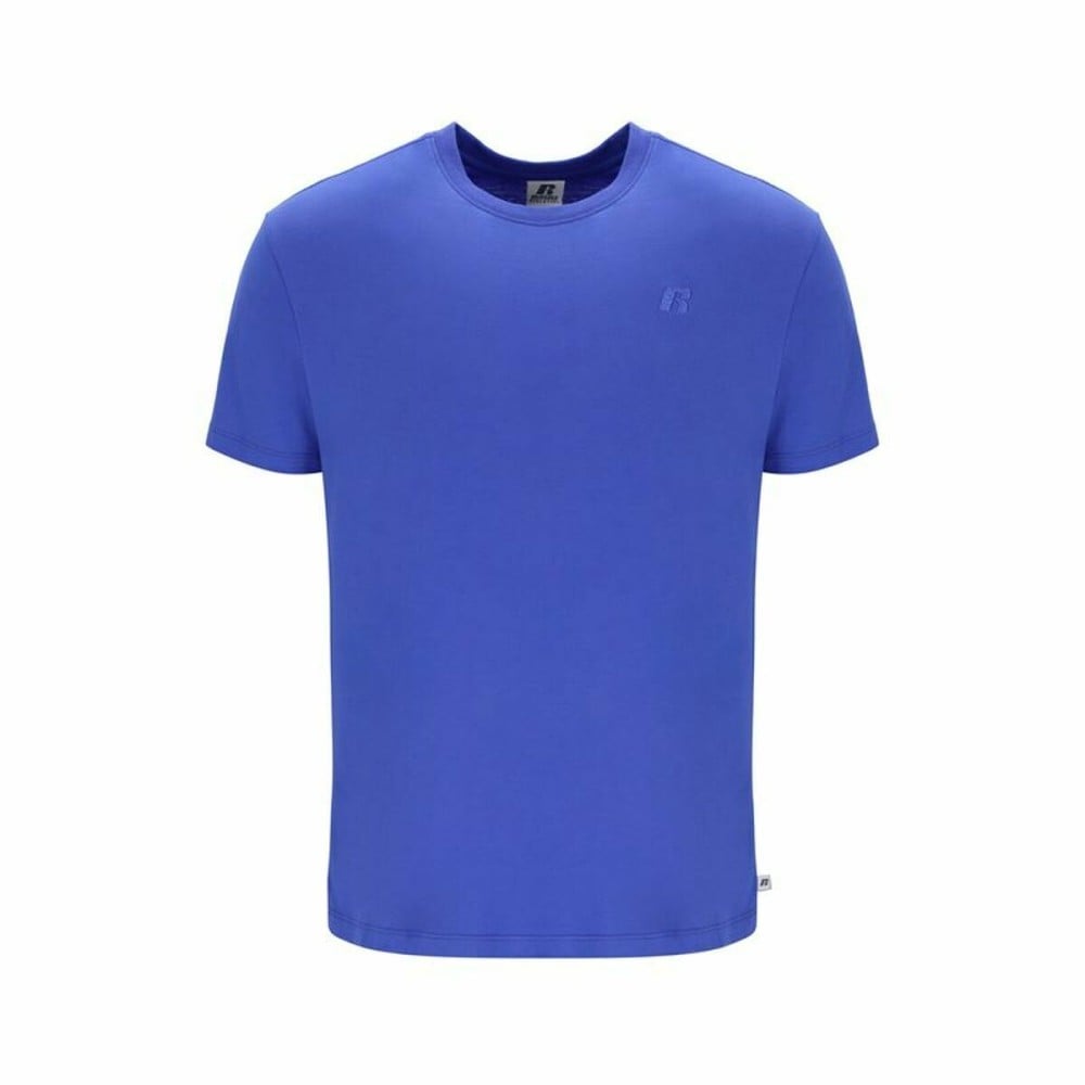 Herren Kurzarm-T-Shirt Russell Athletic Amt A30011 Blau