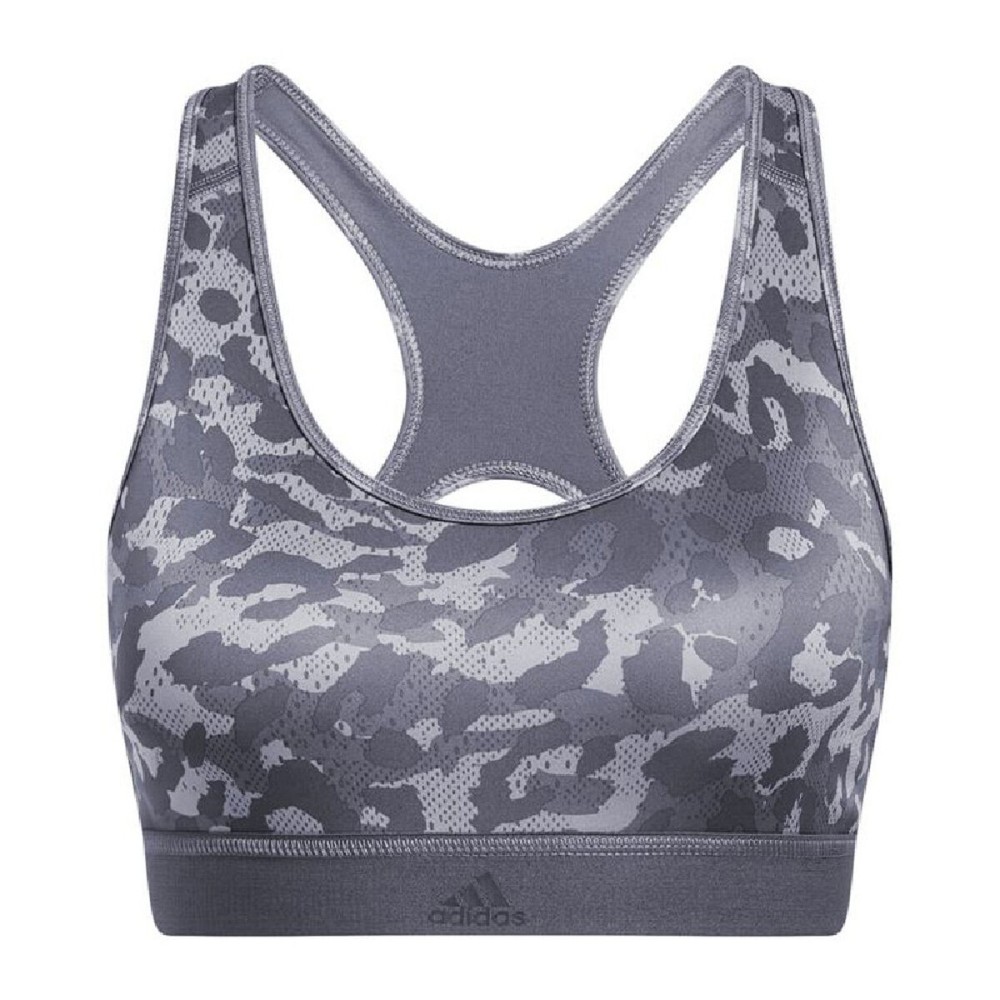 Sport-BH Adidas Believe This Medium Support Dunkelgrau