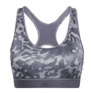 Soutien-gorge de Sport Adidas Believe This Medium Support Gris foncé