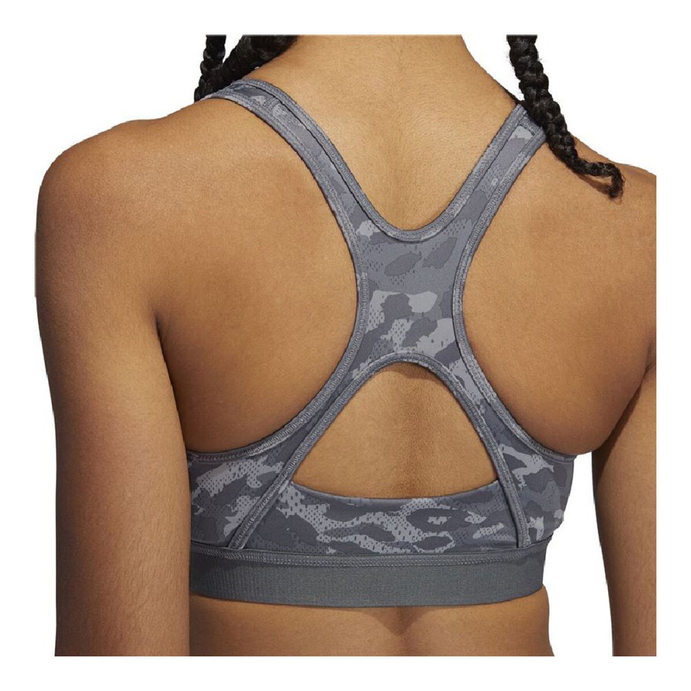 Soutien-gorge de Sport Adidas Believe This Medium Support Gris foncé