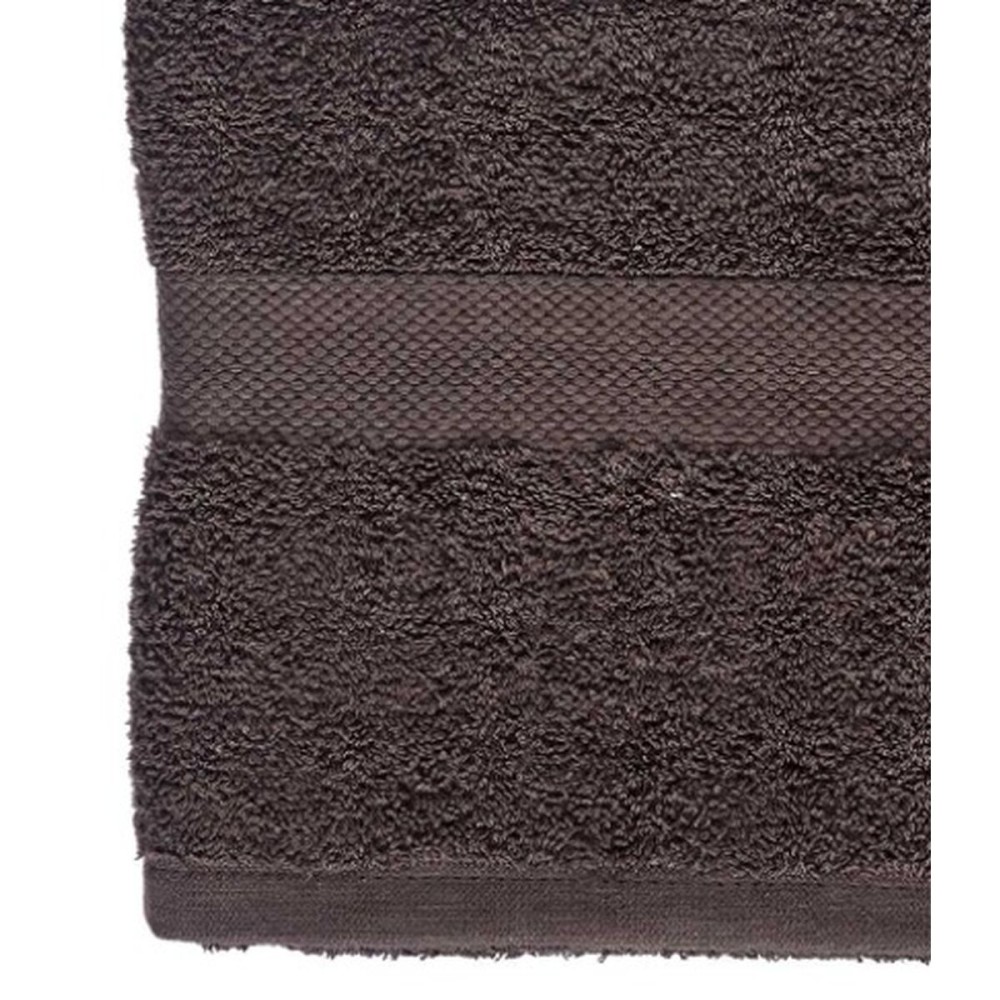 Bath towel Berilo 89671 Grey 80 % cotton 20 % Polyester 90 x 150 cm 90 x 0,5 x 150 cm (3 Units)