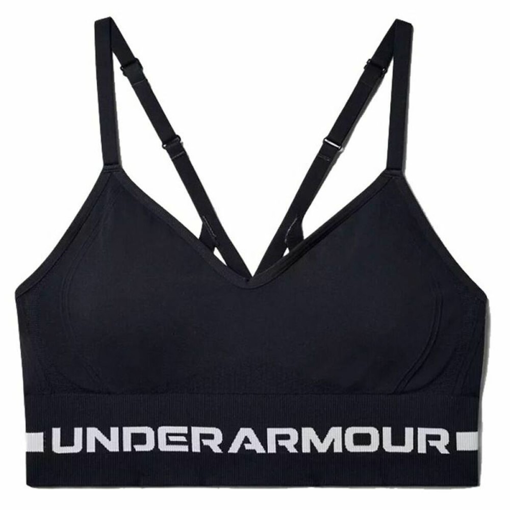 Sport-BH Under Armour Seamless Low Long Schwarz