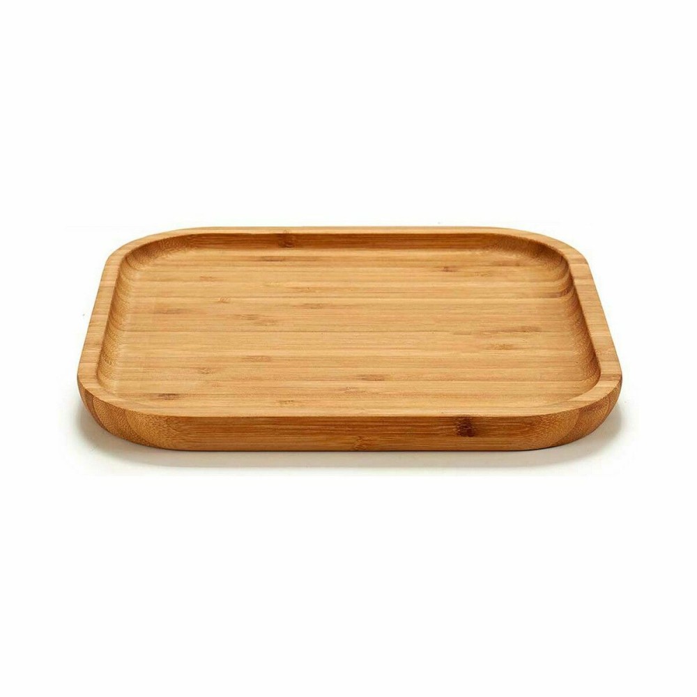 Plateau apéritif Kinvara JWKW-3710 Marron Carré 20 x 1,5 x 20 cm (12 Unités)