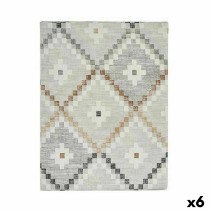 Fleckenabweisende Tischdecke Kinvara ROMBOS-B Beige Abdeckung Fleckenbeständig Rhombusse 140 x 180 cm (6 Stück)