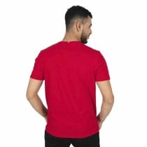 Herren Kurzarm-T-Shirt Le coq sportif Essentiels N°3 Rot