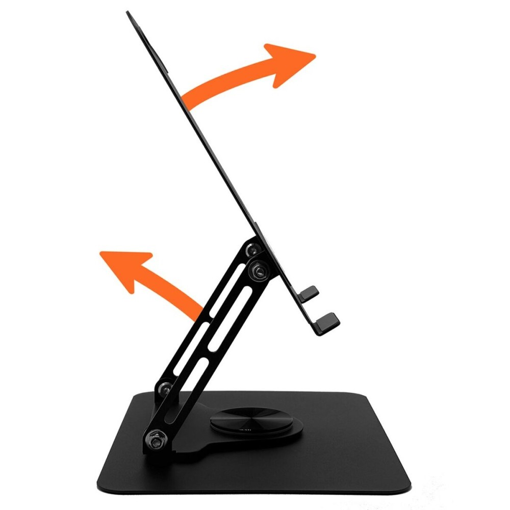 Notebook Stand Media Tech MT2662 Silicone Aluminium Carbon steel