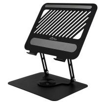 Notebook Stand Media Tech MT2662 Silicone Aluminium Carbon steel