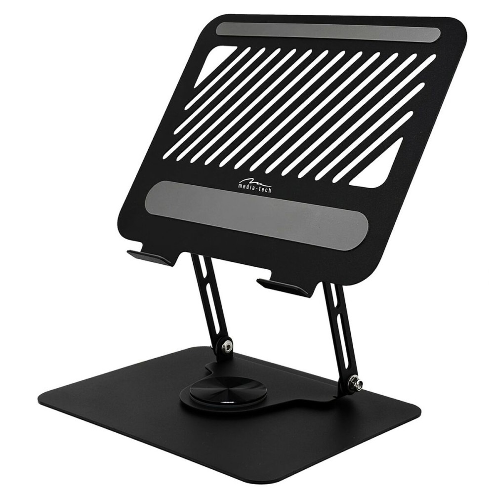 Notebook Stand Media Tech MT2662 Silicone Aluminium Carbon steel