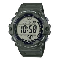 Herrenuhr Casio ILLUMINATOR WORLDTIME - LONG STRAP Schwarz (Ø 51 mm)