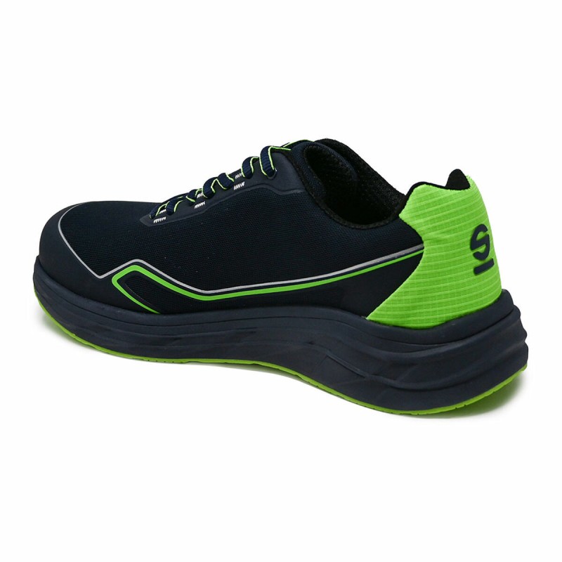 Safety shoes Sparco Willen Impulse Blue Green fluoride