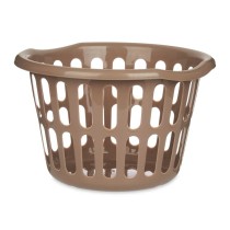 Panier Kipit 8066-T Taupe polypropylène 27 L 40 x 25 x 40 cm (18 Unités)