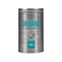 Salière Kinvara Organic Gris Fer blanc 10,4 x 18,2 x 10,4 cm Sel (24 Unités)