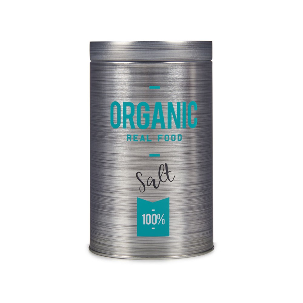 Salière Kinvara Organic Gris Fer blanc 10,4 x 18,2 x 10,4 cm Sel (24 Unités)