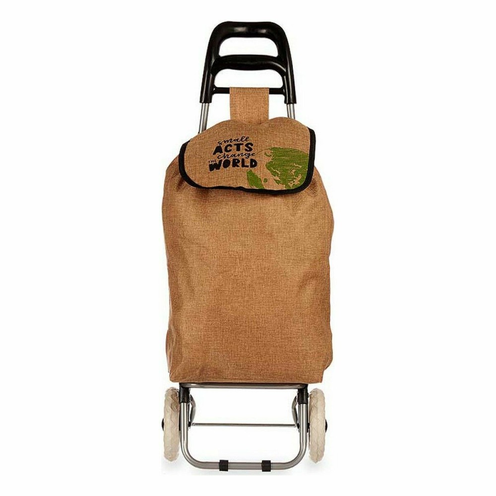 Panier à Courses Kinvara WR3050-6A Marron 3,3 L 36 x 95 x 35 cm (10 Unités)