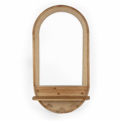 Wall mirror Romimex Natural Wood 60 x 120 x 13 cm