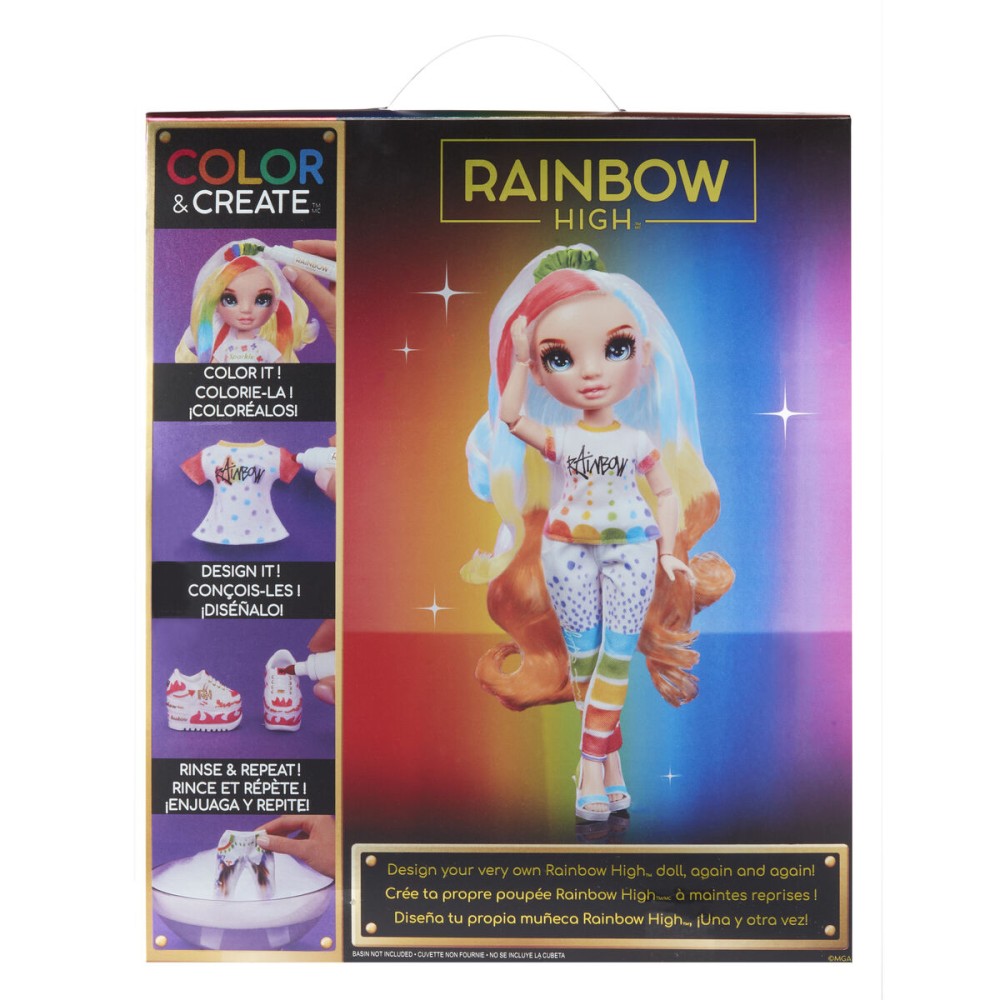 Poupée Rainbow High Color & Create 22 cm