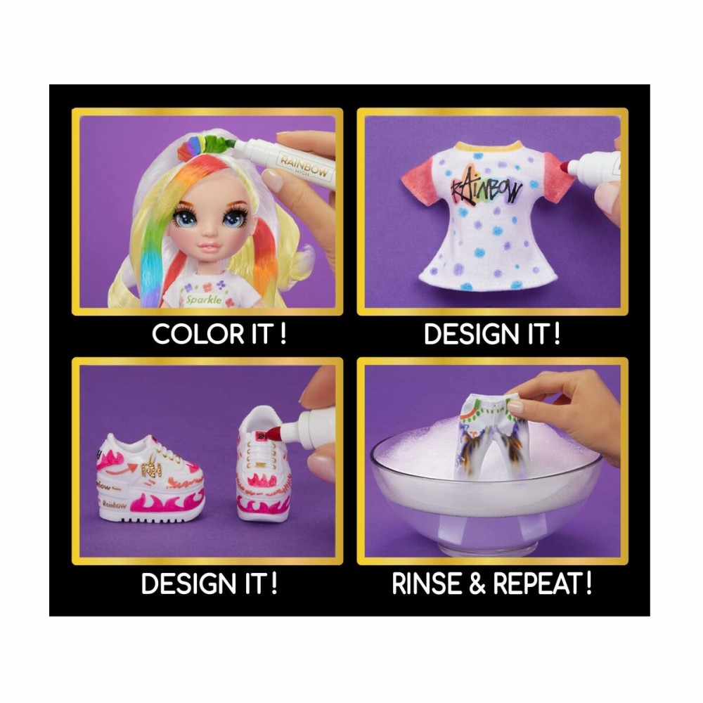 Puppe Rainbow High Color & Create 22 cm