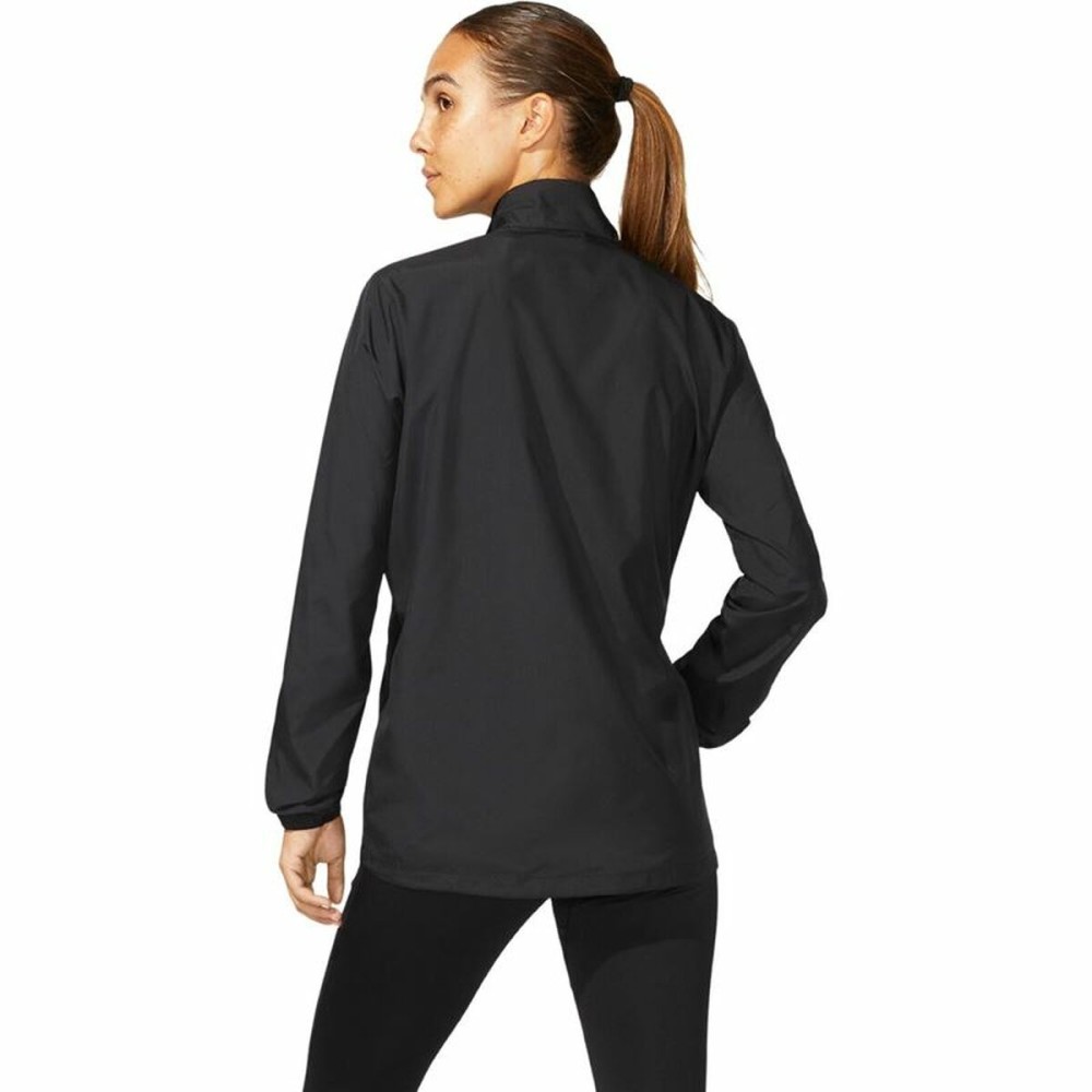 Sportjacke für Frauen Asics Core Schwarz