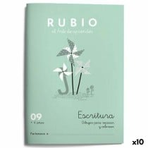 Writing and calligraphy notebook Rubio Nº09 A5 Spanish (10 Units)