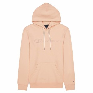 Sweat à capuche homme Champion Script Logo Rose