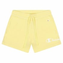 Damen-Sportshorts Champion Drawcord Pocket Gelb