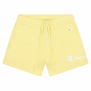 Damen-Sportshorts Champion Drawcord Pocket Gelb