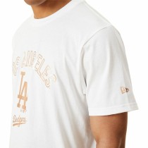 Herren Kurzarm-T-Shirt New Era MLB Metallic Grapich Print Dodger Weiß