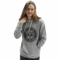 Sweat à capuche homme Vans Big Chest Lock Up Gris clair