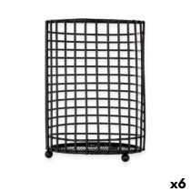 Pot pour ustensiles de cuisine Kinvara W7728-2P Métal 11,3 x 16 x 11,3 cm (6 Unités)
