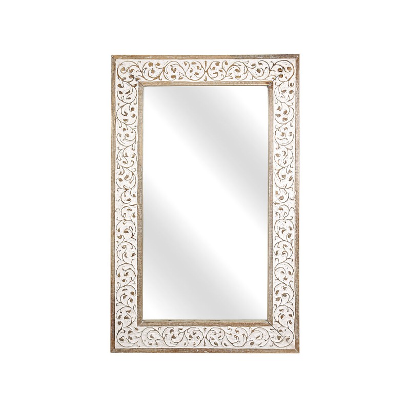 Wall mirror Romimex Natural Mango wood 76 x 121 x 4 cm