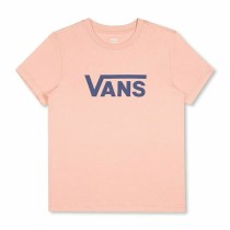 T-shirt à manches courtes femme Vans Drop V SS Crew-B W Peach Saumon