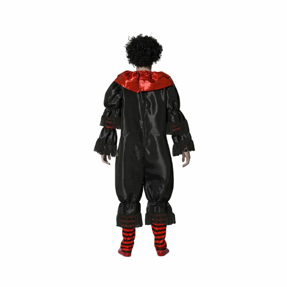 Costume for Adults Black Male Clown (1 Piece)