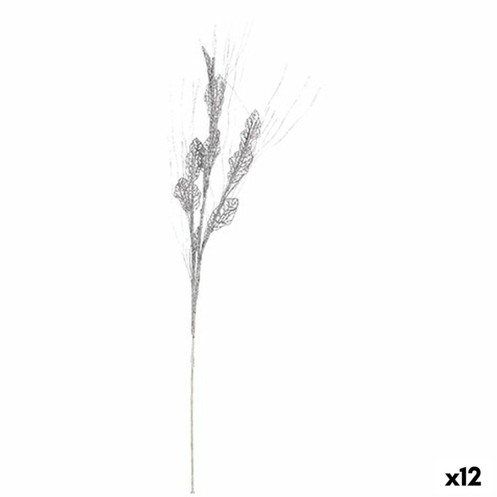 Zweig Krist+ K19121138-5 Silberfarben 46 x 80 x 5 cm (12 Stück)