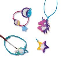 Perle de verre SES Creative Crystal Galaxy Jewellery