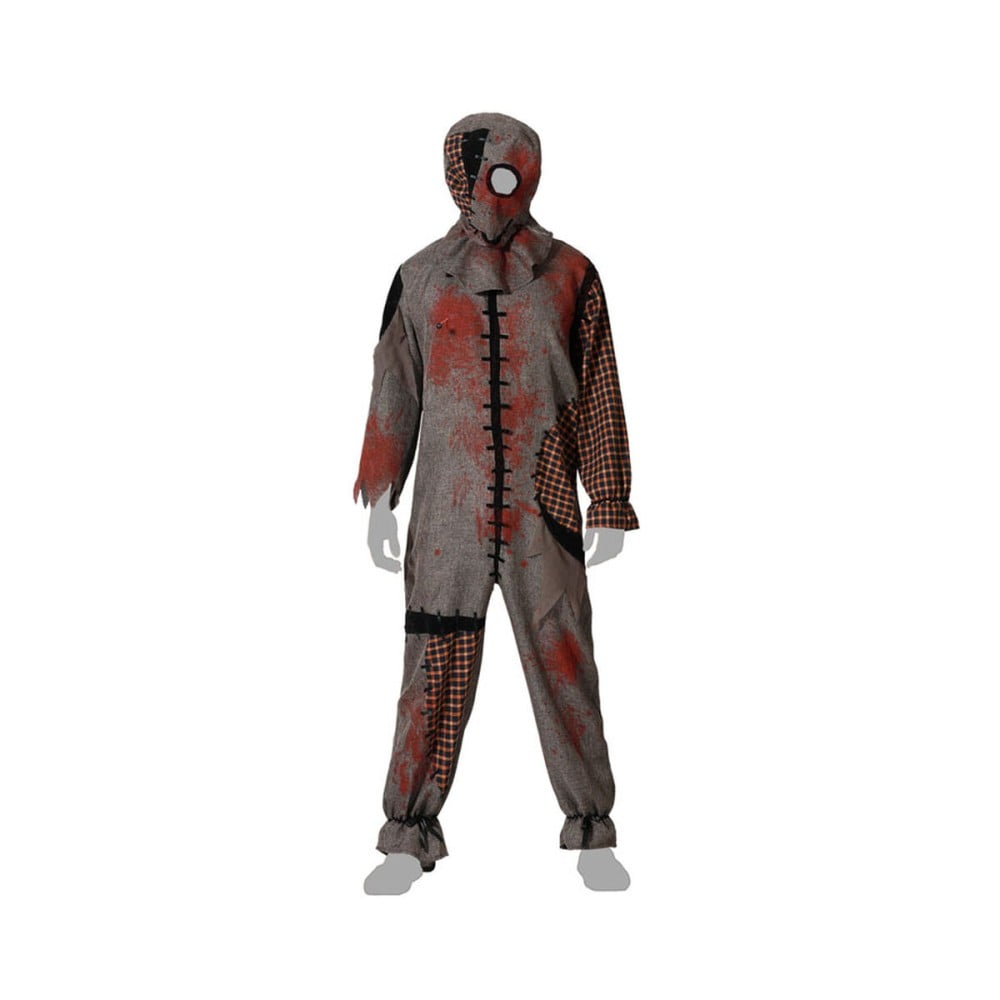 Verkleidung für Erwachsene Voodoo Puppe Braun XL